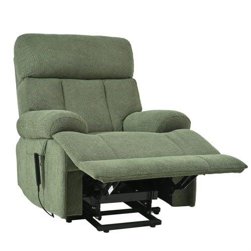 Experience luxury with the oversized power lift recliner chair