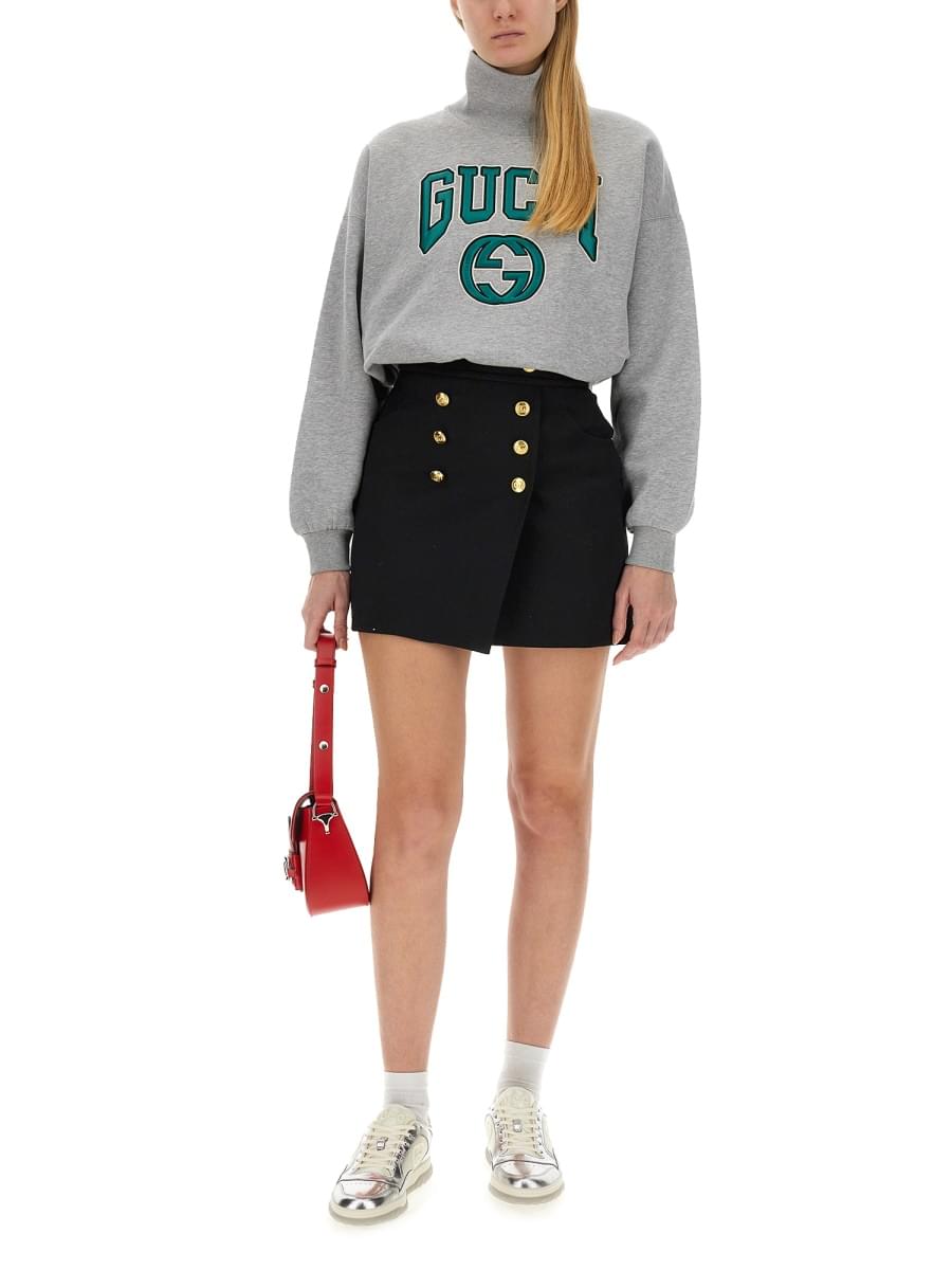 Gucci Women Gucci Women Sweatshirt With Embroidery - Maven Couture IncTops / Sweaters & Pullovers