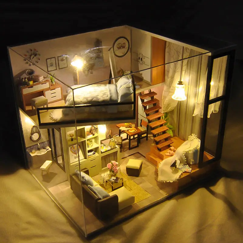 Mini diy play house for luxury imaginations and endless creativity