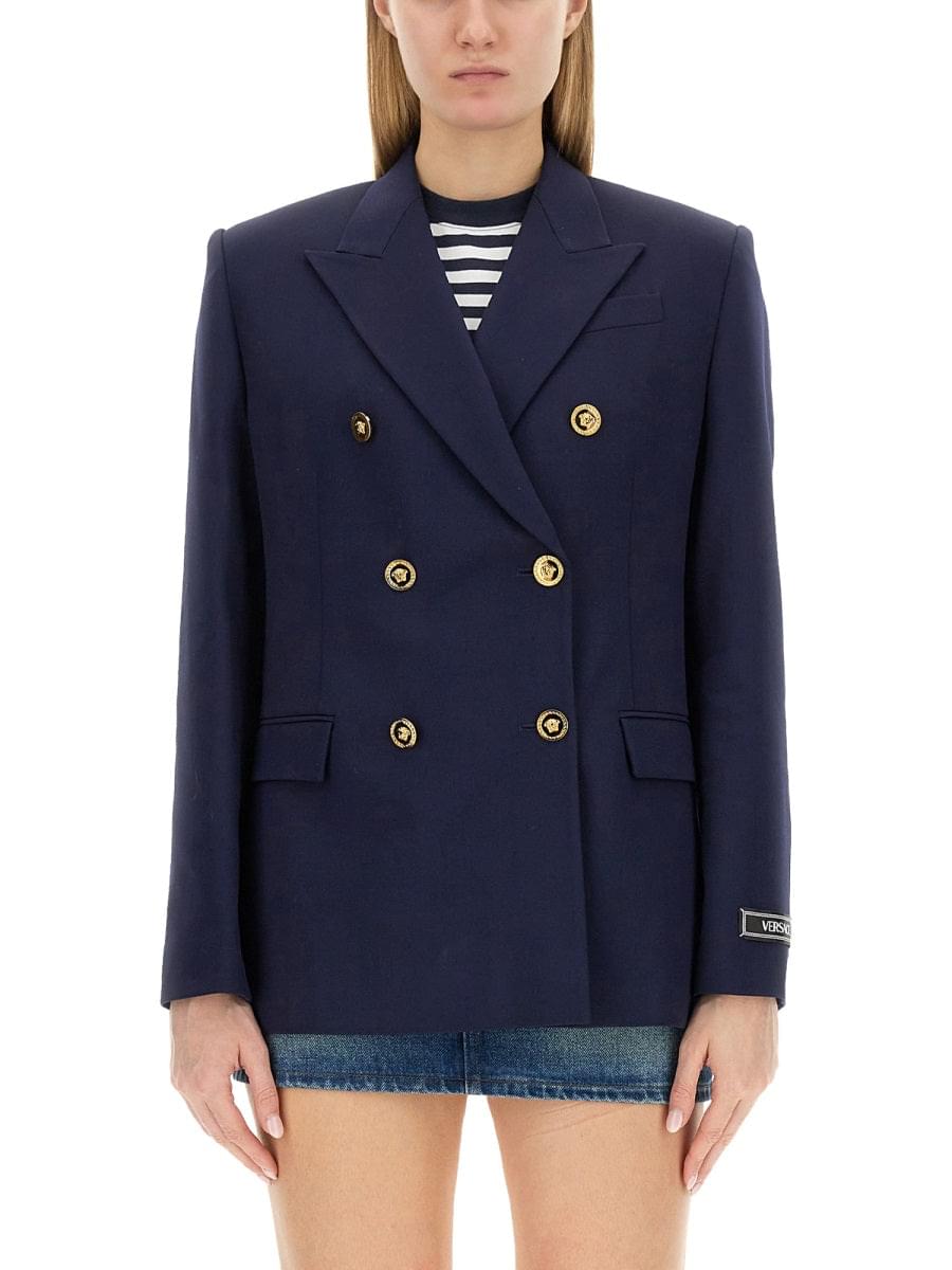 Versace Women Double-Breasted Blazer - Maven Couture IncOuterwear / Jackets