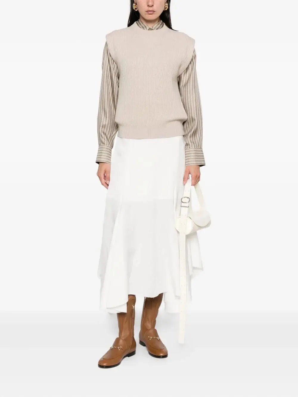 Brunello Cucinelli Women Knitted Vest - Maven Couture IncTops / Sweaters & Pullovers