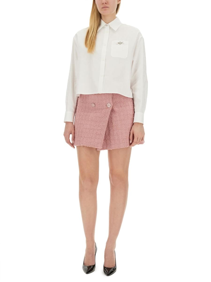 Versace Women Mini Wrap Skirt - Maven Couture IncBottoms / Skirts