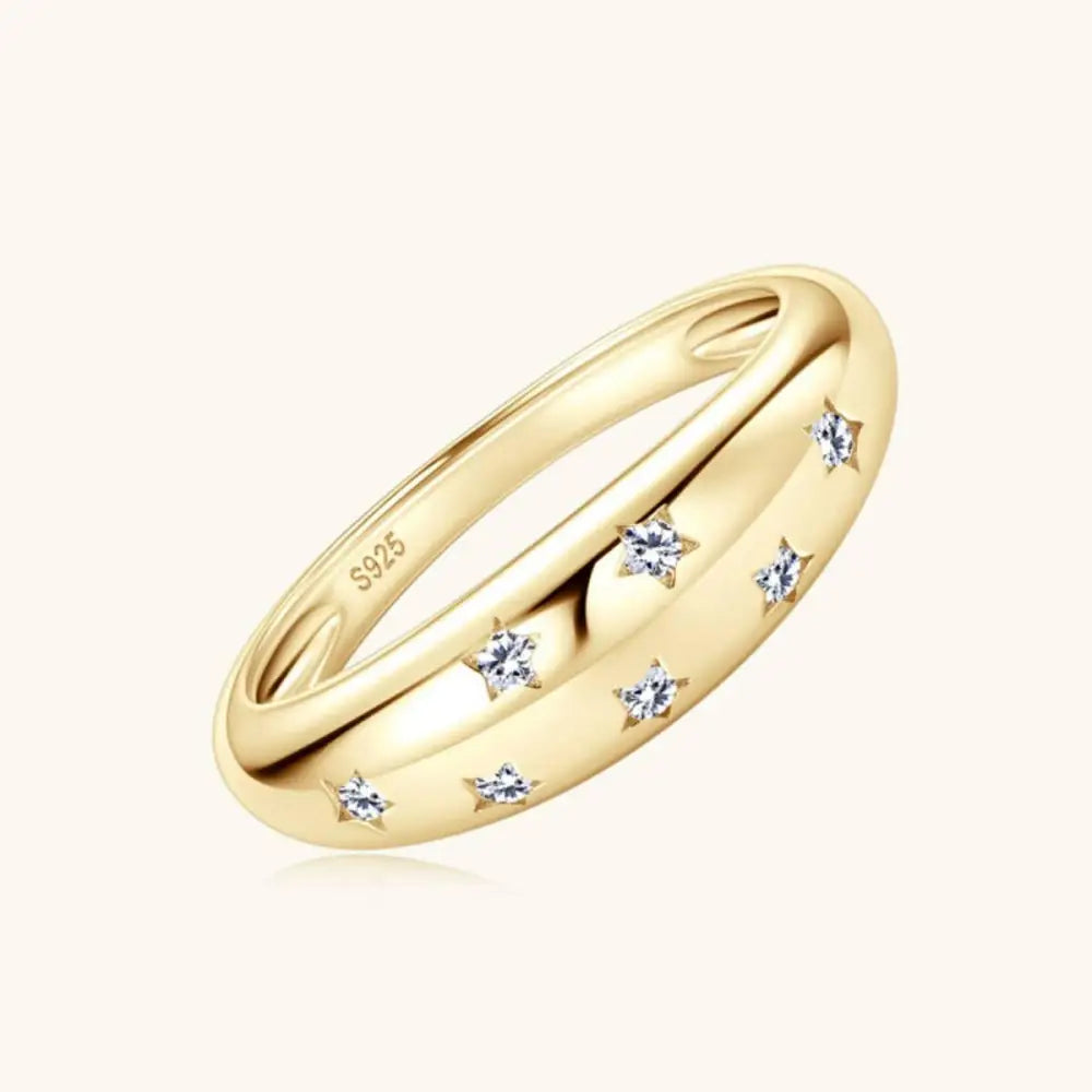 Discover timeless elegance with a moissanite star ring in luxury fashion for women $74 1-piece, an exquisite addition