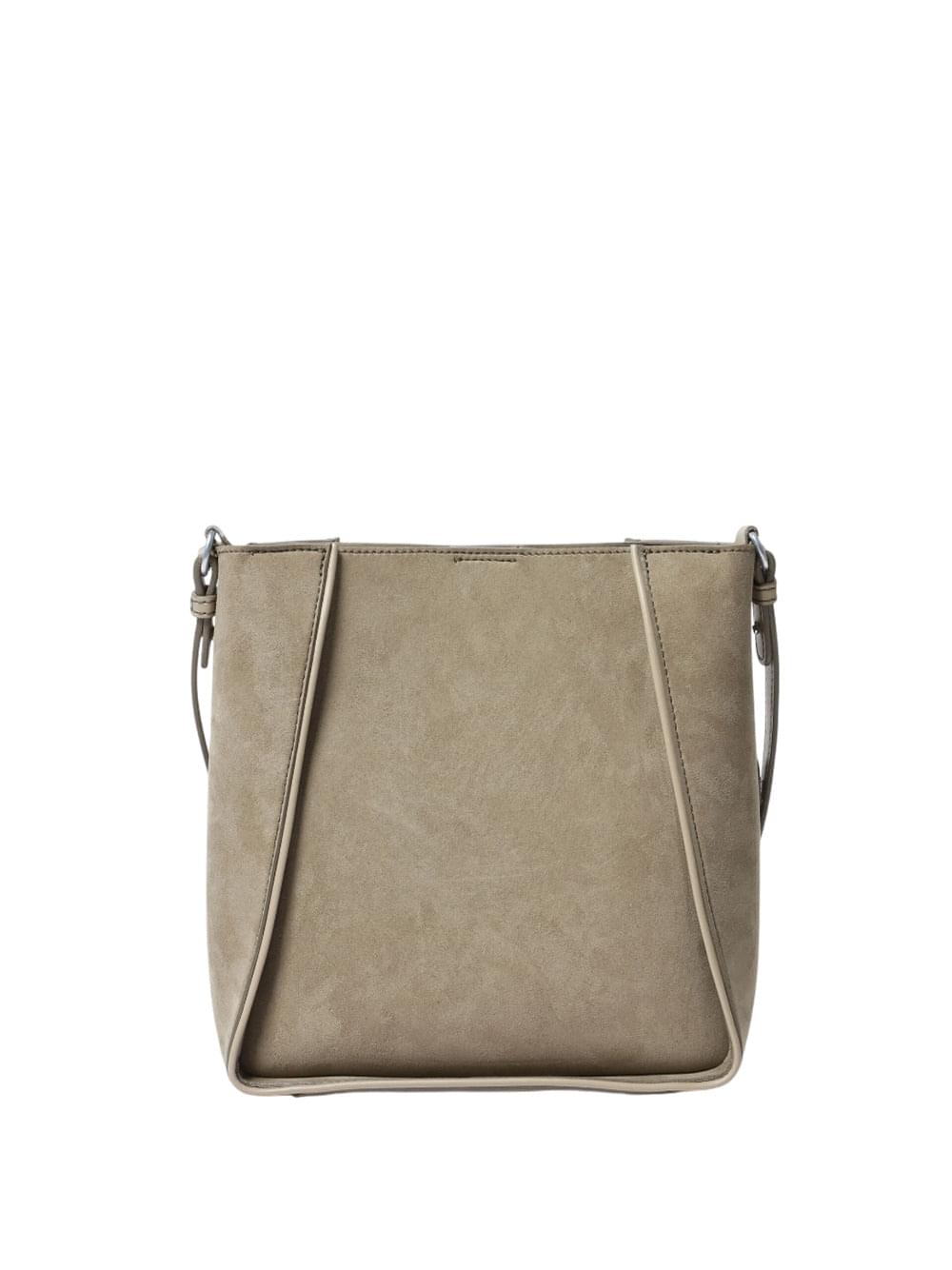 Stella Mccartney Women Alter Suede Shoulder Bag With Piping Details - Maven Couture IncHandbags / Shoulder Bags