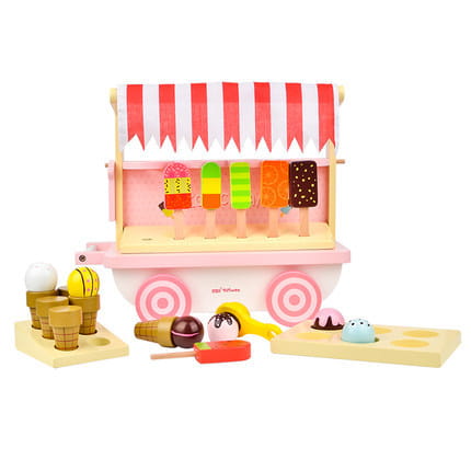 Delightful ice cream truck toy for imaginative play and creativity