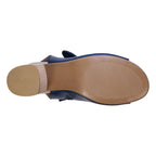 Women's Kimora Navy Heeled Sandals - Maven Couture IncSandal