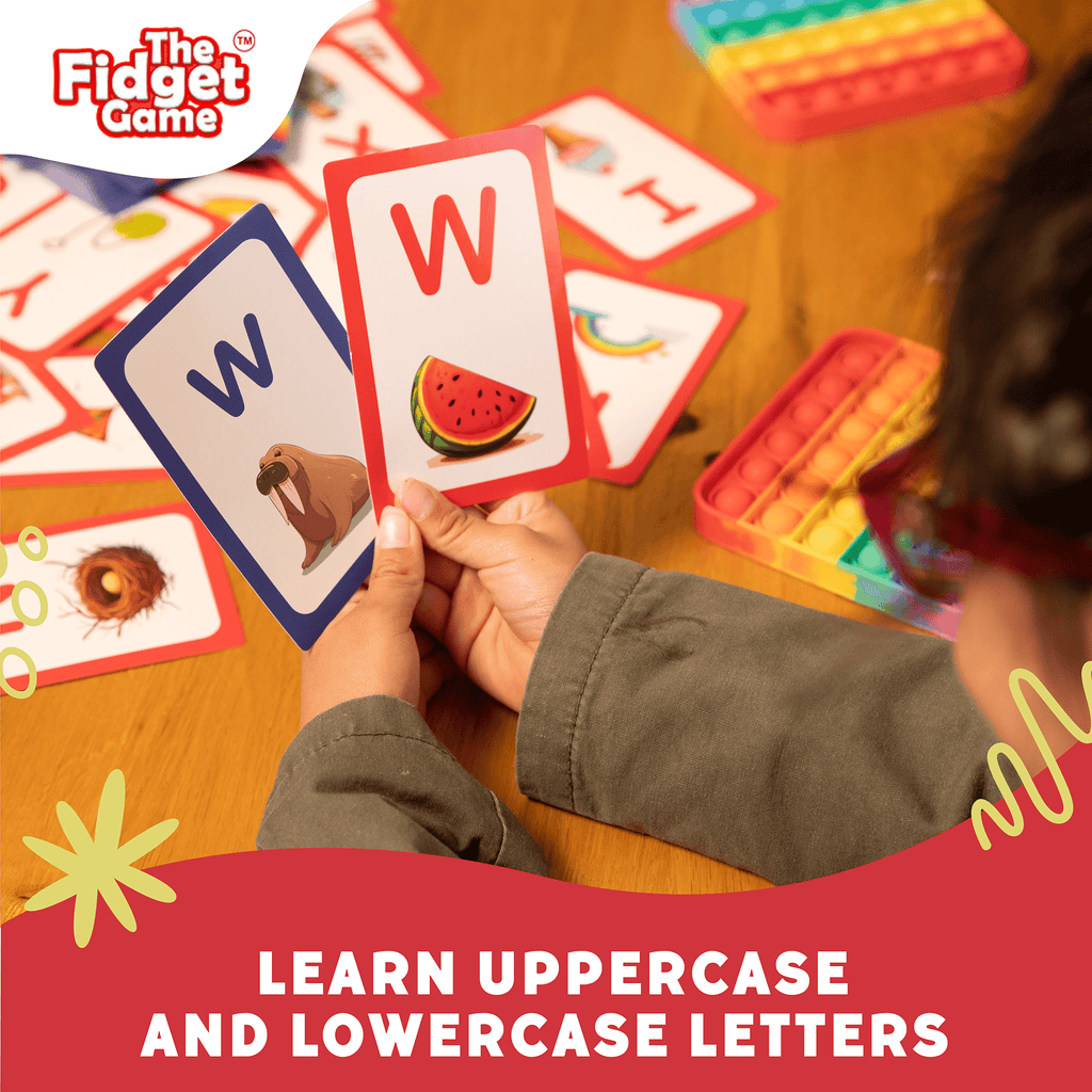 ABC: Learn Uppercase & Lowercase Letters Card Pack - CHOOSE Act - Maven Couture Inc