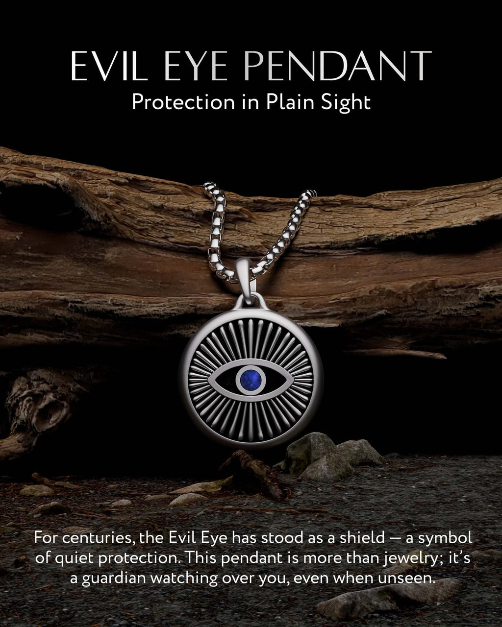 Evil Eye Pendant Necklace - Maven Couture IncNecklace
