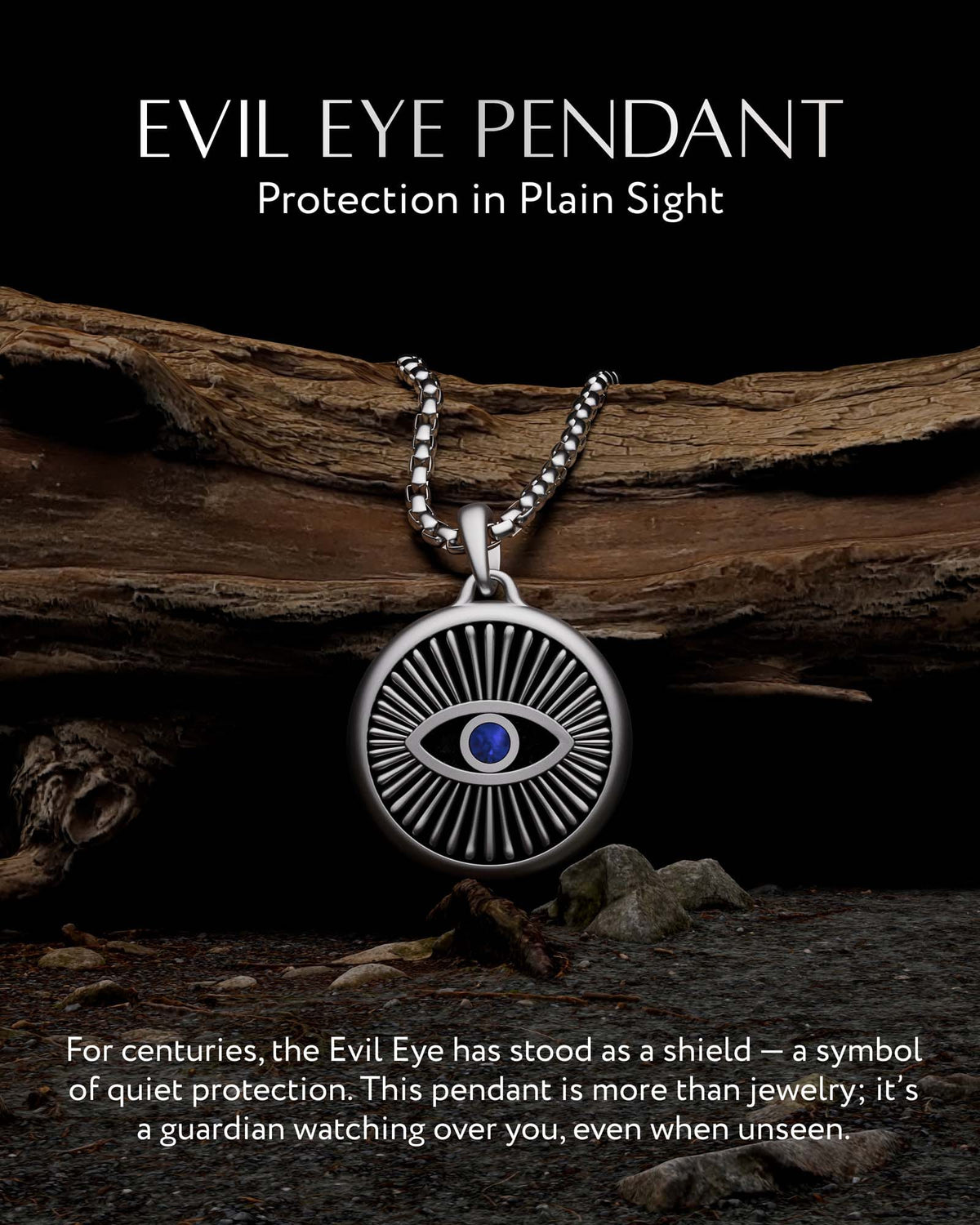Evil Eye Pendant Necklace - Maven Couture IncNecklace