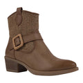 Avery Taupe Western Booties - Maven Couture IncBootie