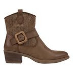 Avery Taupe Western Booties - Maven Couture IncBootie