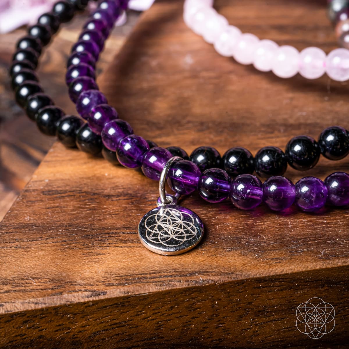 At Ease - Bracelet Set of 4 Crystals