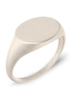 Round Signet Rings (Oxidized) - Maven Couture IncRings