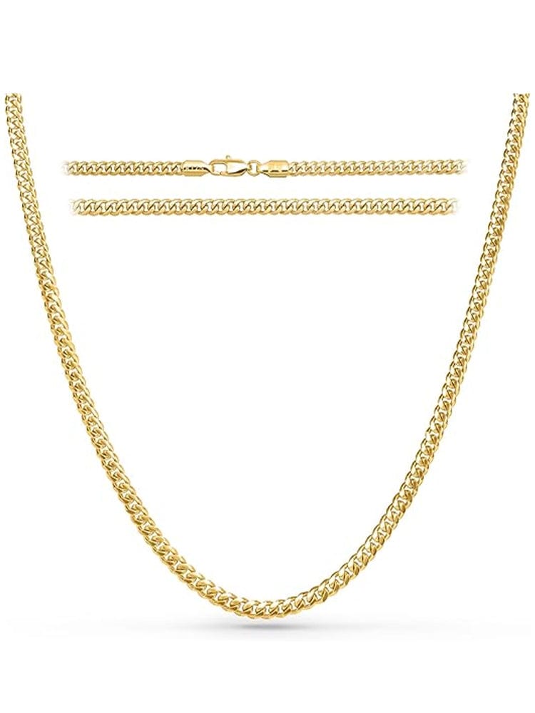Gold Cuban Link Chain (3.5mm) - Maven Couture IncNecklace