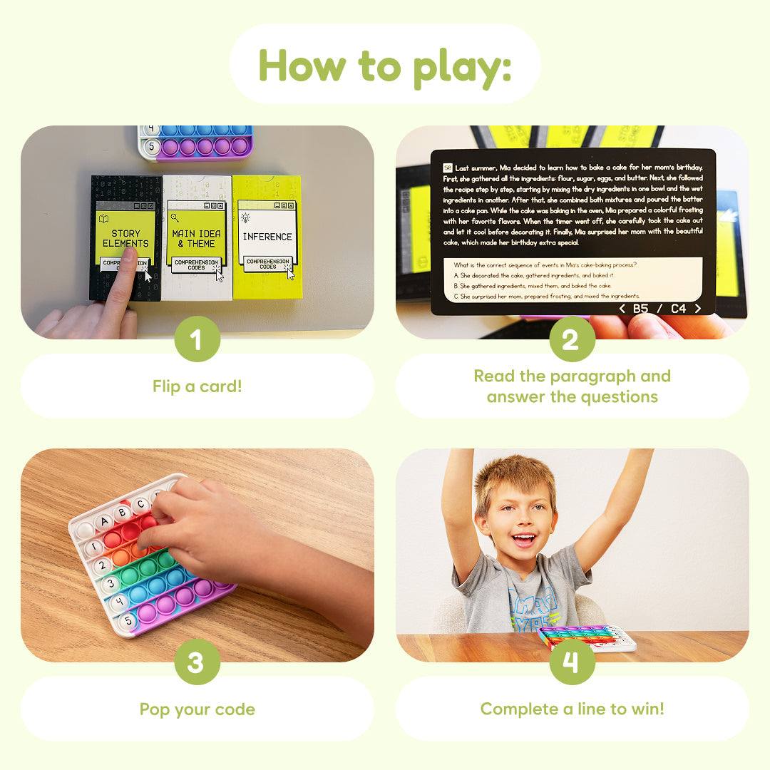 Comprehension Codes - Maven Couture IncEducational Toys