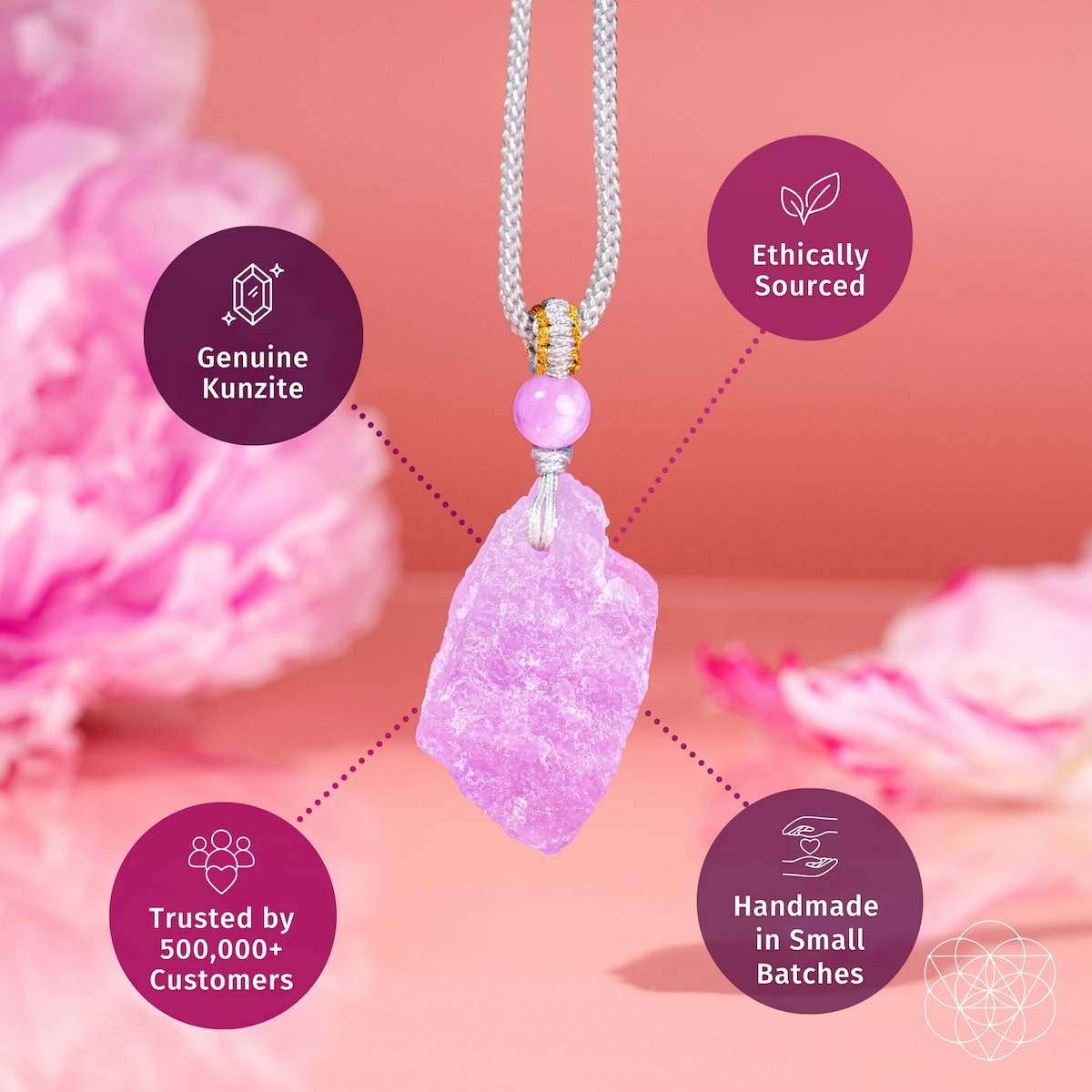 Rarer Than Diamonds - The Pink Kunzite Pendant
