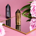 The Upper Hand – Gold & Silver Sheen Obsidian Points