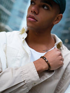 Tigers Eye Beaded Bracelet - Havana - Maven Couture IncBeaded Bracelet