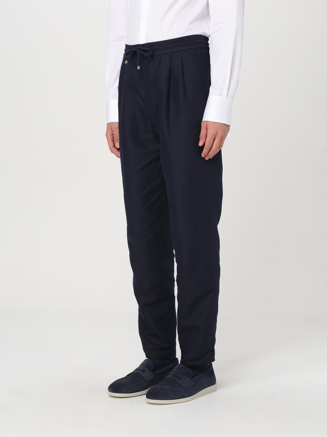 Brunello Cucinelli Men Linen Trousers - Maven Couture IncBottoms / Pants