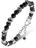 Skull Beaded Bracelet - Maven Couture IncBeaded Bracelet