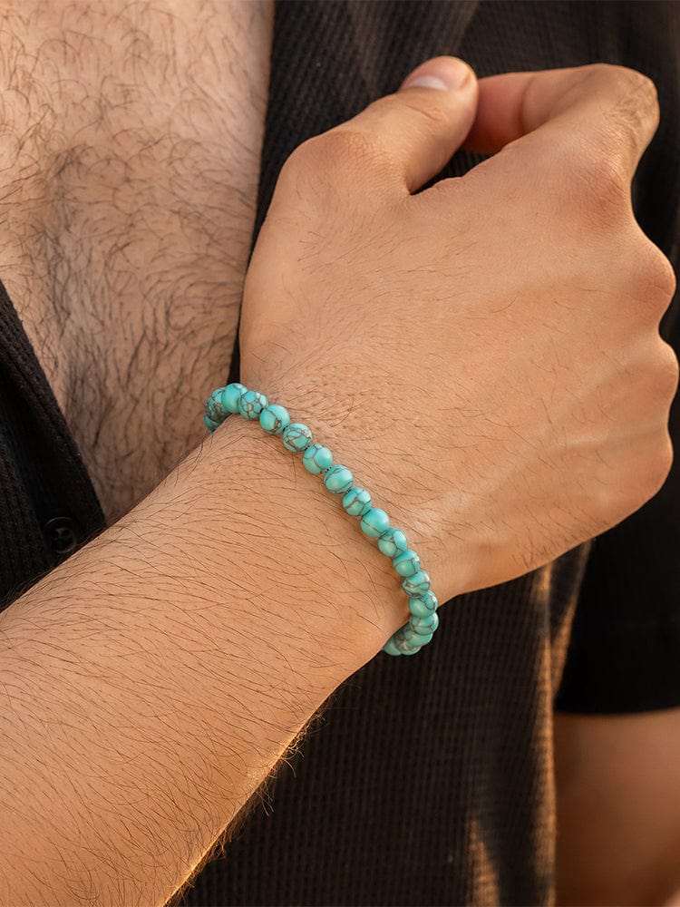 Turquoise Beaded Bracelet - Bali - Maven Couture IncBeaded Bracelet
