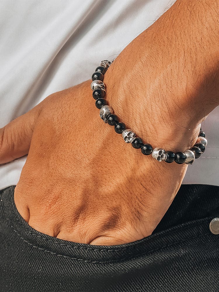 Skull Beaded Bracelet - Maven Couture IncBeaded Bracelet