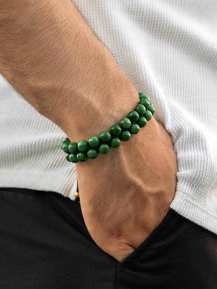 Jade Beaded Bracelet - Morocco - Maven Couture IncBeaded Bracelet
