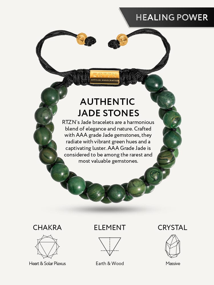 Jade Beaded Bracelet - Morocco - Maven Couture IncBeaded Bracelet