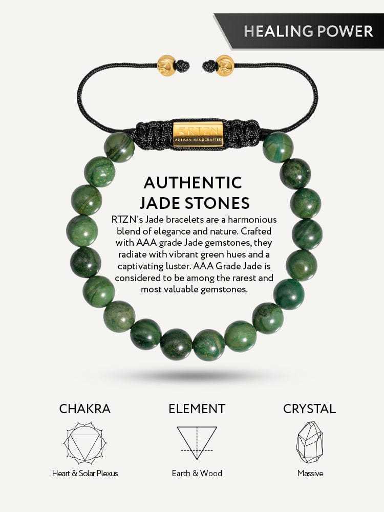 Jade Beaded Bracelet - Bali - Maven Couture IncBeaded Bracelet