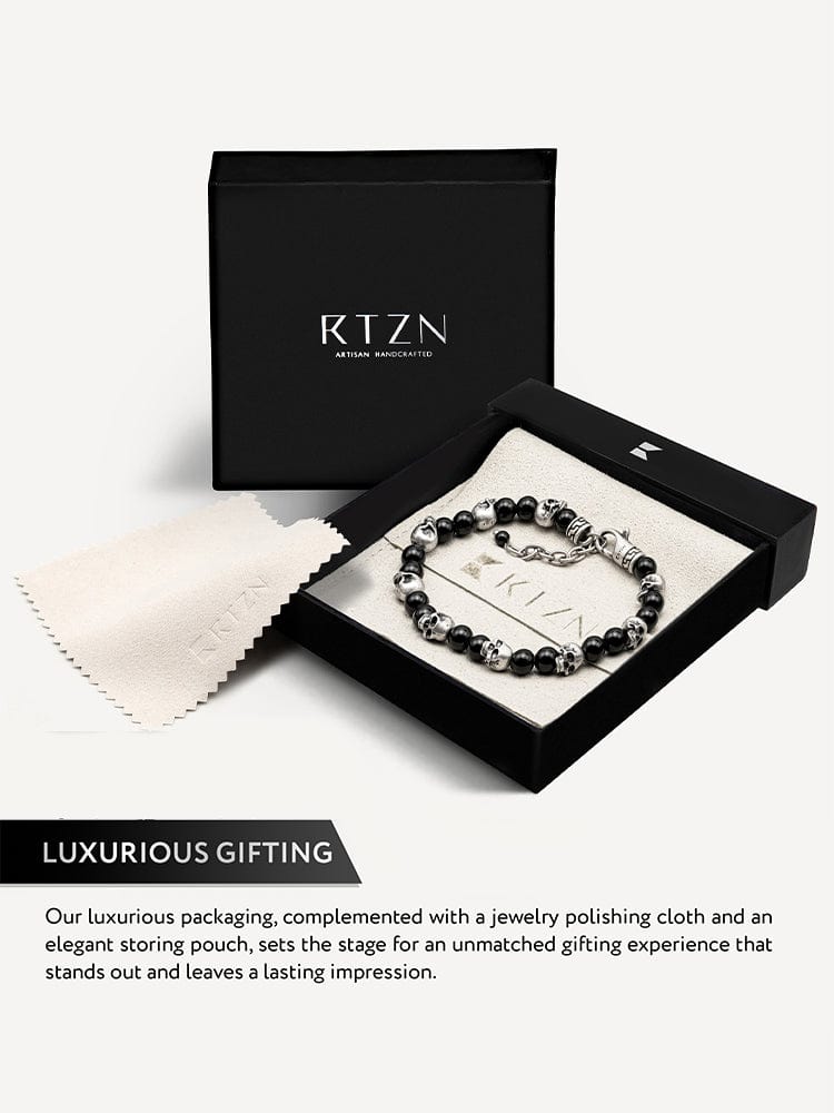 Skull Beaded Bracelet - Maven Couture IncBeaded Bracelet