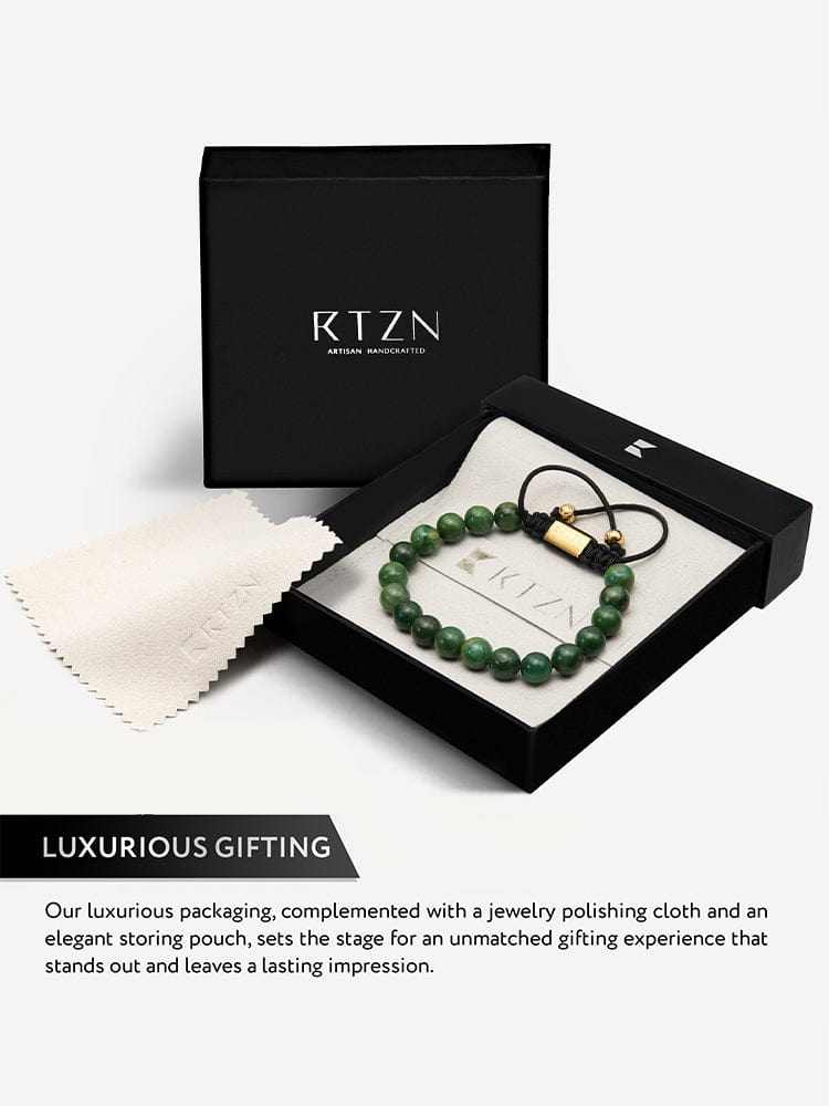 Jade Beaded Bracelet - Bali - Maven Couture IncBeaded Bracelet