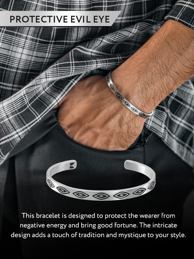 Evil Eye Cuff Bracelet - Maven Couture IncCuff Bracelet