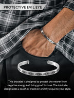 Evil Eye Cuff Bracelet - Maven Couture IncCuff Bracelet