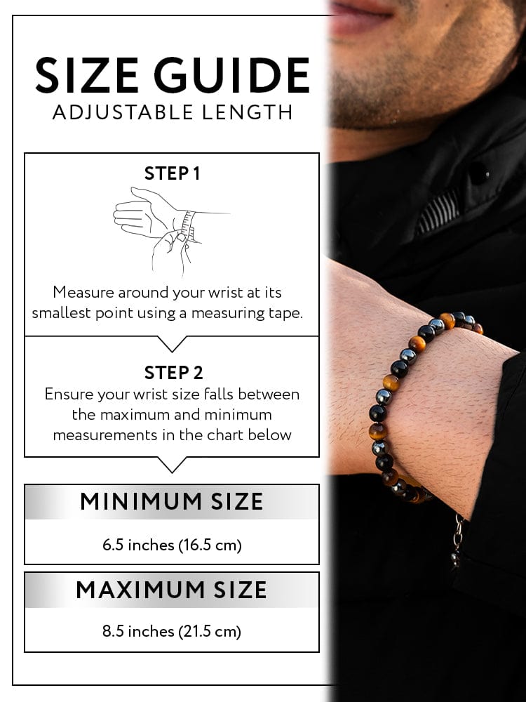 Triple Protection Beaded Bracelet - Chain Fit - Maven Couture IncBeaded Bracelet