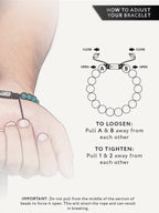 Turquoise Beaded Bracelet - Bali - Maven Couture IncBeaded Bracelet
