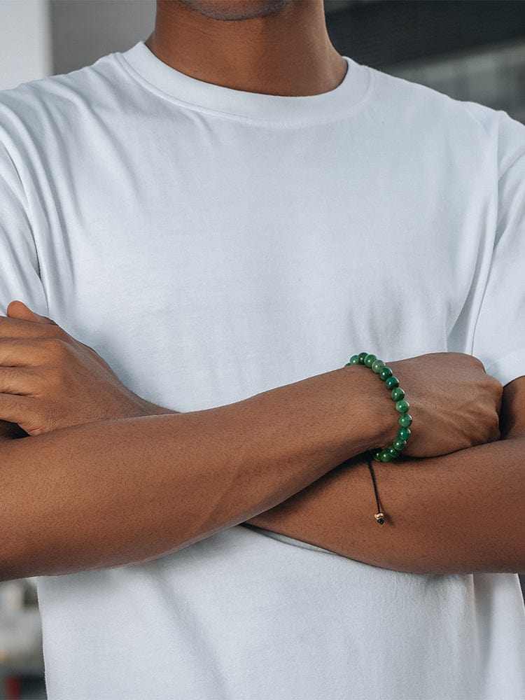 Jade Beaded Bracelet - Bali - Maven Couture IncBeaded Bracelet