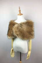 Honey Brown Fur Wrap (Serena LBrw03)