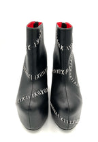 Stitches Contrast Wedge Boot