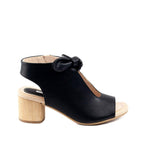 Women's Kimora Black Heeled Sandals - Maven Couture IncSandal