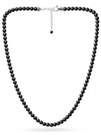 Black Onyx Beaded Necklace - Maven Couture IncNecklace