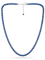 Lapis Lazuli Beaded Necklace - Maven Couture IncNecklace