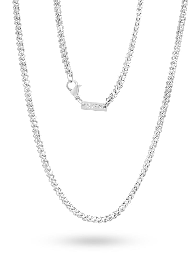 Wheat Chain - 2.5mm (Silver) - Maven Couture IncNecklace