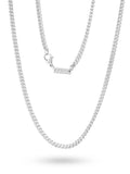 Wheat Chain - 2.5mm (Silver) - Maven Couture IncNecklace