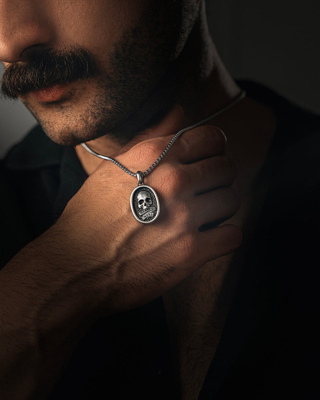 Memento Mori Pendant Necklace - Maven Couture IncNecklace