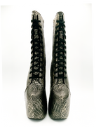 Prehistoric Gold Platform Boot