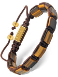 Tigers Eye Beaded Bracelet - Havana - Maven Couture IncBeaded Bracelet