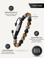 Triple Protection Beaded Bracelet - Bali - Maven Couture IncBeaded Bracelet