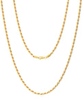 Gold Rope Chain (3mm) - Maven Couture IncNecklace