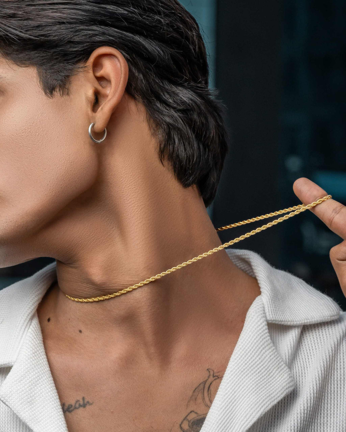Gold Rope Chain (3mm) - Maven Couture IncNecklace