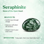 By My Side - Rare Seraphinite Pendant